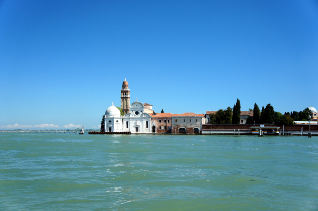 SabbaticalHomes.com Founder Nadege Conger visited San Michele Cemetery Island in Venice, Italy.