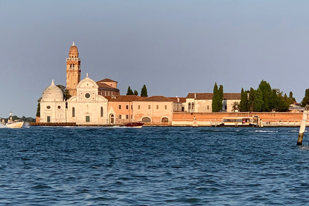 SabbaticalHomes.com Founder Nadege Conger visited San Michele Cemetery Island in Venice, Italy.