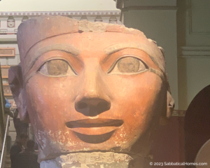 Hatshepsut, the fifth Pharaoh of the Eighteenth Dynasty of Egypt.